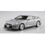 Nissan R35 GT R 2014 Ultimate Metal Silver - 1/24 - AOSHIMA 06243