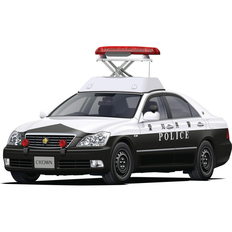 Toyota GRS180 Crown Patrol Car 2005 - 1/24 - AOSHIMA 06333