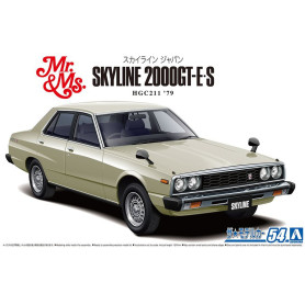 Nissan HGC211 Skyline 2000 GT-E S'79 - 1/24 - AOSHIMA 06371