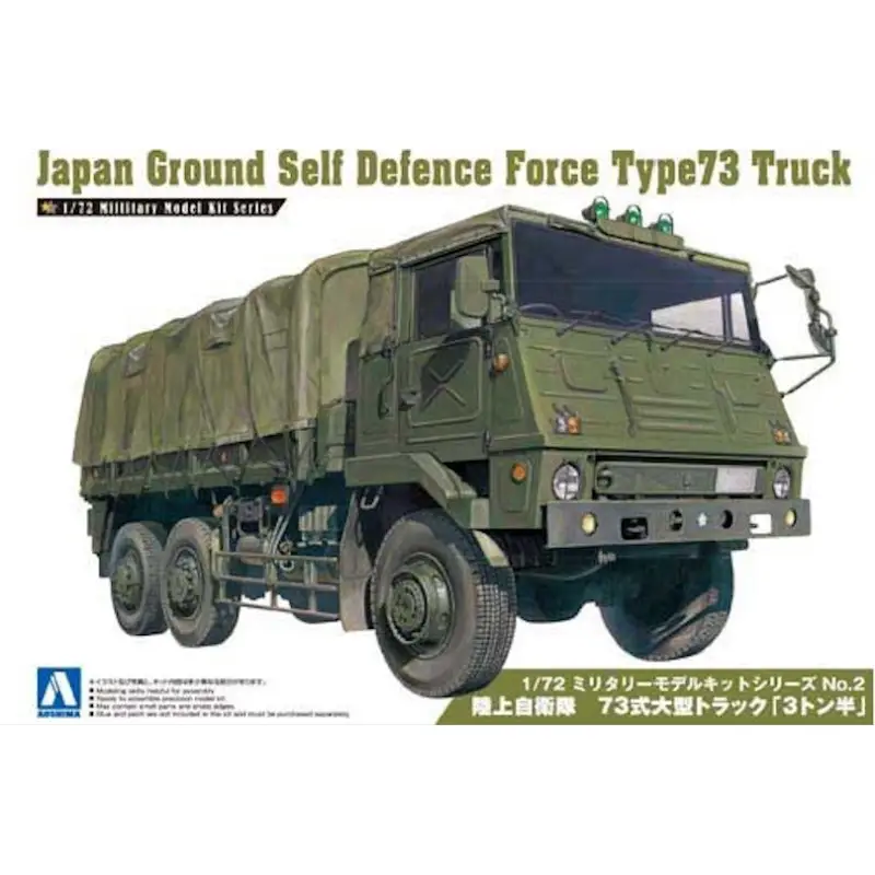 Camion Type 73 des Forces d'autodéfense terrestres japonaises - 1/72 - AOSHIMA 00234