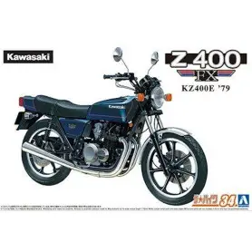 Kawasaki Z400FX - 1/12 - AOSHIMA 06368
