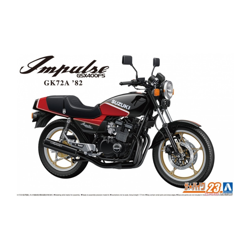 Suzuki GSX400FS Impulse - 1/12 - AOSHIMA 06376