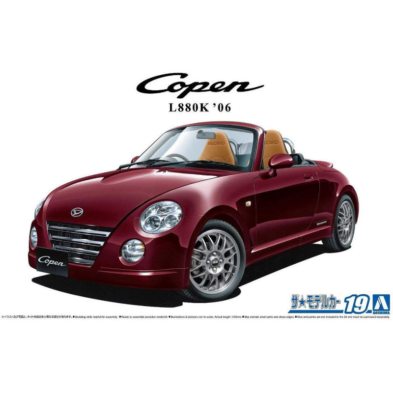 Daihatsu L880K Open Ultimate Edition 2006 - 1/24 - AOSHIMA 05829