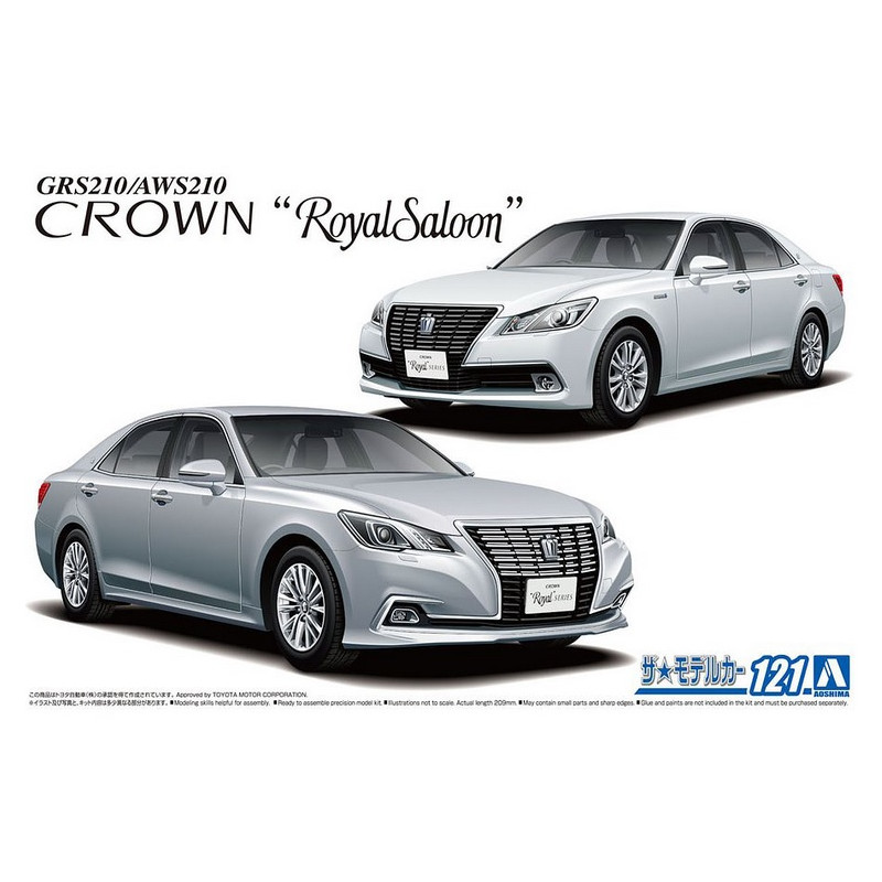 Toyota GRS210/AWS210 Crown Royal Saloon 2015 - 1/24 - AOSHIMA 05952