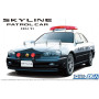 Nissan ER34 Skyline Patrol Car 2001 - 1/24 - AOSHIMA 06125