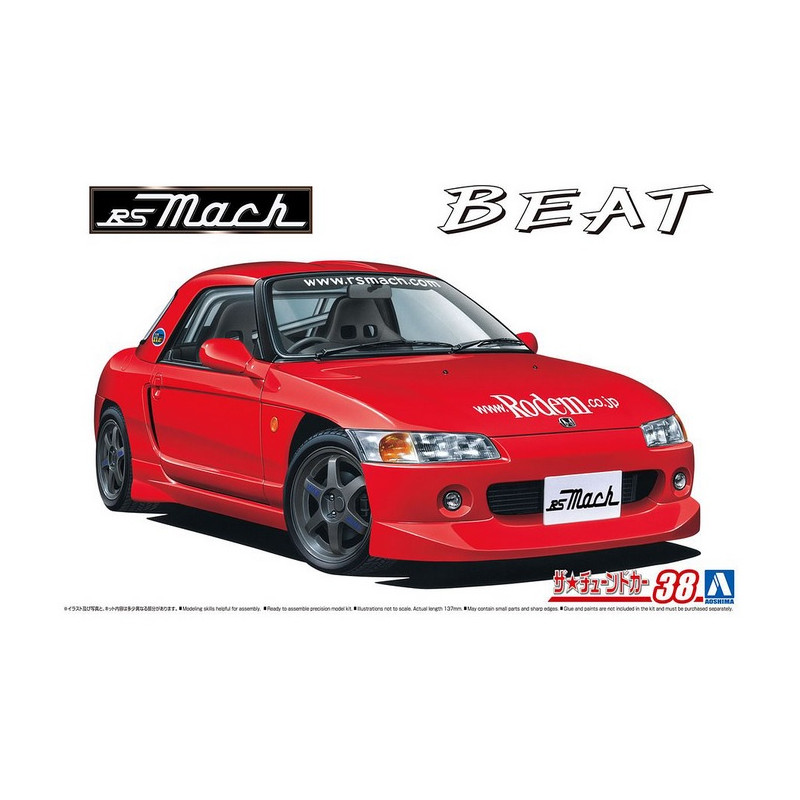 RS Mach PP1 Beat '91 Honda - 1/24 - AOSHIMA 06235