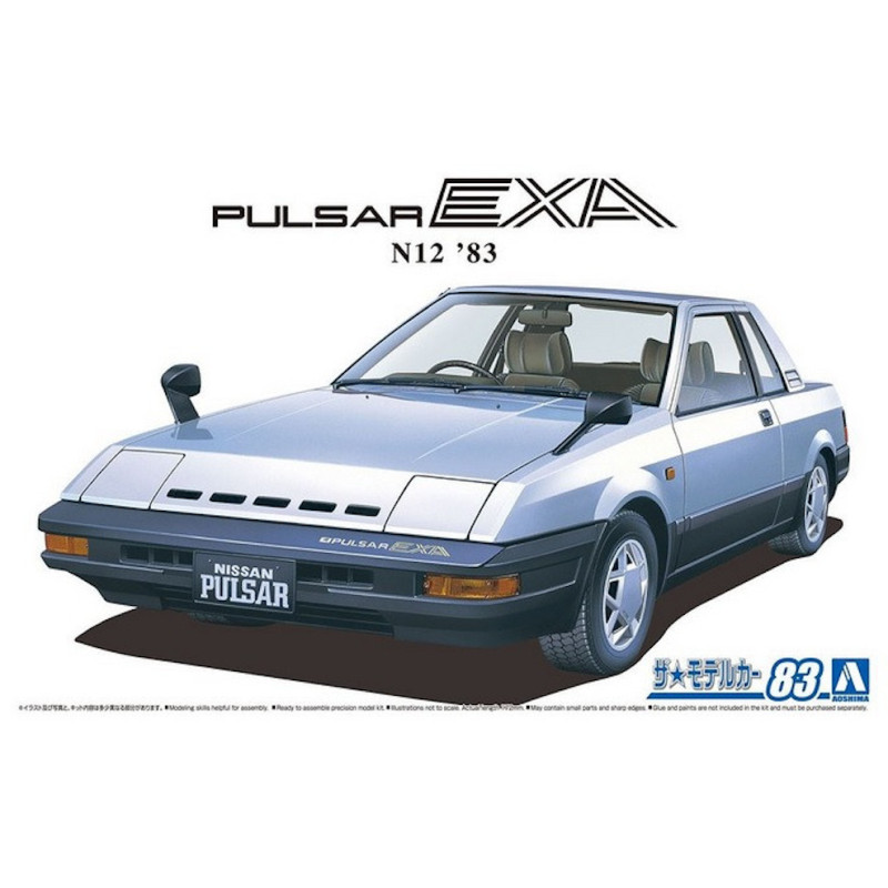 Nissan HN12 Pulsar Exa '83 - 1/24 - AOSHIMA 06272