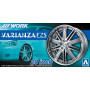Set de roues 50 Work Varianza F2S 20" - 1/24 - AOSHIMA 05383