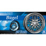 Set de roues 49 Leonhardiritt Bügel 20" - 1/24 - AOSHIMA 05382
