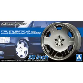 Set de roues 40 Glassenheit Disix Revo 20" - 1/24 - AOSHIMA 05373