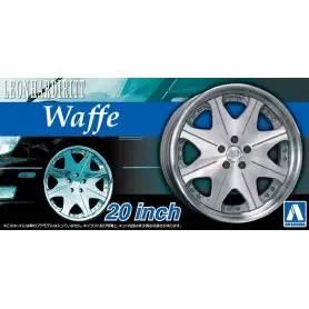 Set de roues 39 Leonhardiritt Waffe 20" - 1/24 - AOSHIMA 05372