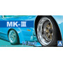 Set de roues 56 MARK-III 14" - 1/24 - AOSHIMA 05389