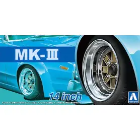 Set de roues 56 MARK-III 14" - 1/24 - AOSHIMA 05389
