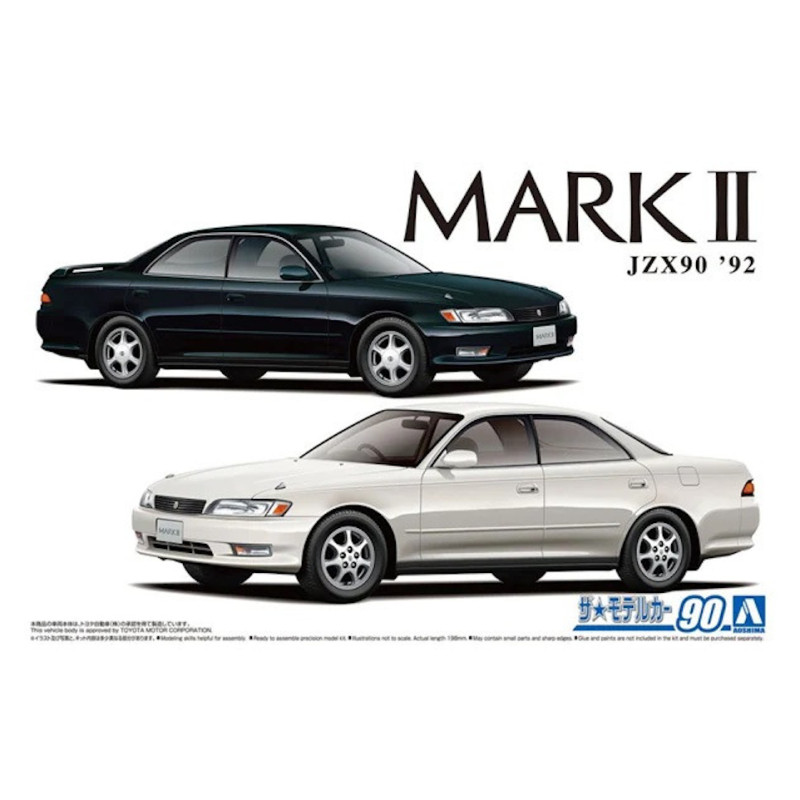 Toyota JZX90 Mark II Grande Tourer '92 - 1/24 - AOSHIMA 06146