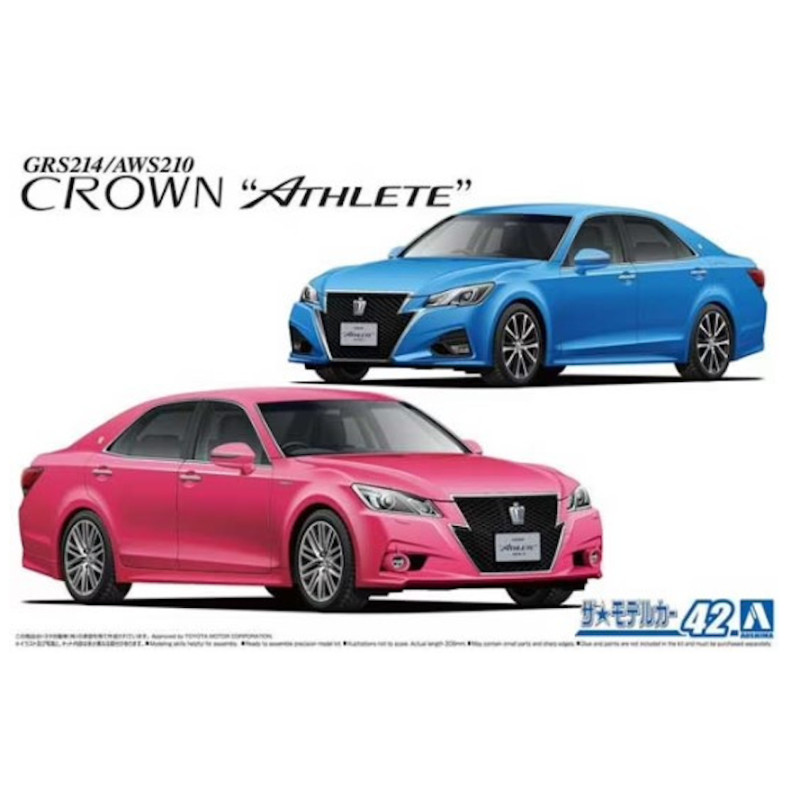 Toyota GRS214 AWS210 Crown 2015 - 1/24 - AOSHIMA 05876
