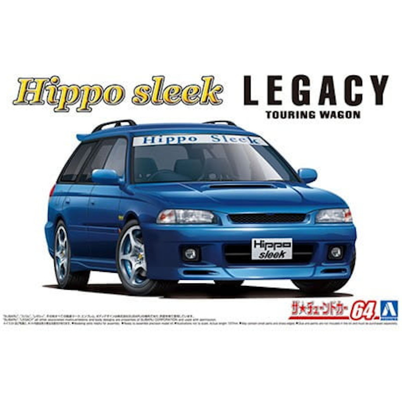 Hippo Sleek BG5 Legacy Touring Wagon 1993 - 1/24 - AOSHIMA 05800