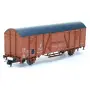 Wagon couvert SNCF voirie marquage V - HO 1/87 - ROCO