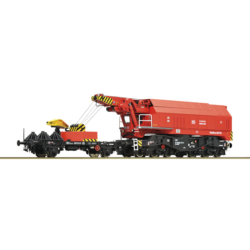 Grue ferroviaire digitale son, DB AG, ép. VI - HO 1/87 - ROCO 7320070