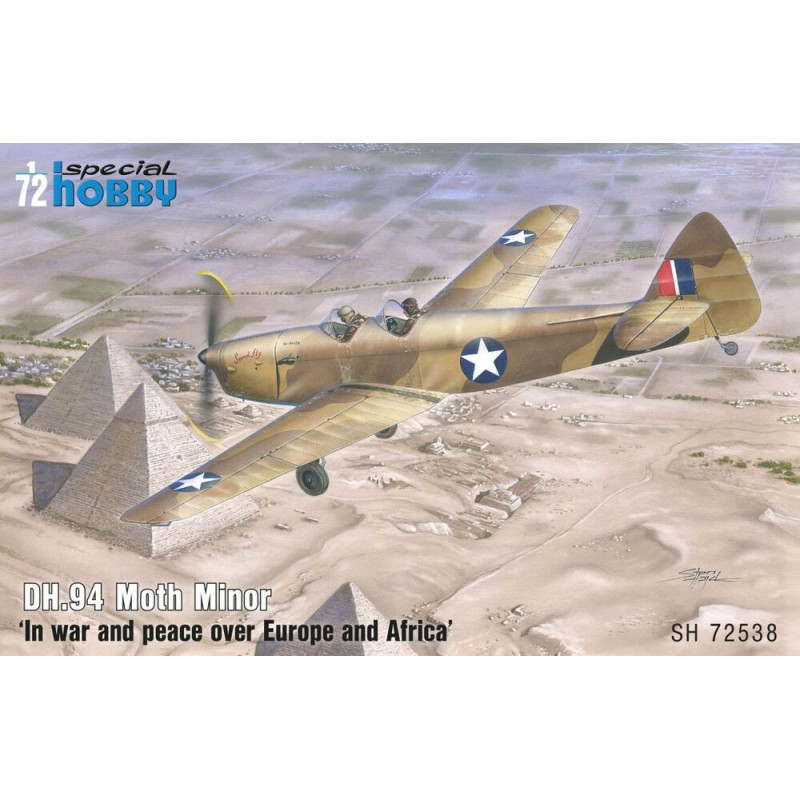 De Havilland DH.94 Moth Minor - 1/72 - SPECIAL HOBBY 100-SH72538