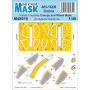 Masque peinture AH-1Q/S Cobra - 1/48 - SPECIAL HOBBY 100-M48016
