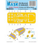 SF-260M/AM/W Masque peinture int/ext - 1/48 - SPECIAL HOBBY 100-M48024
