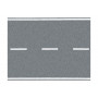 Feuille de route droite 1m / 66mm souple - HO 1/87 - NOCH 60709