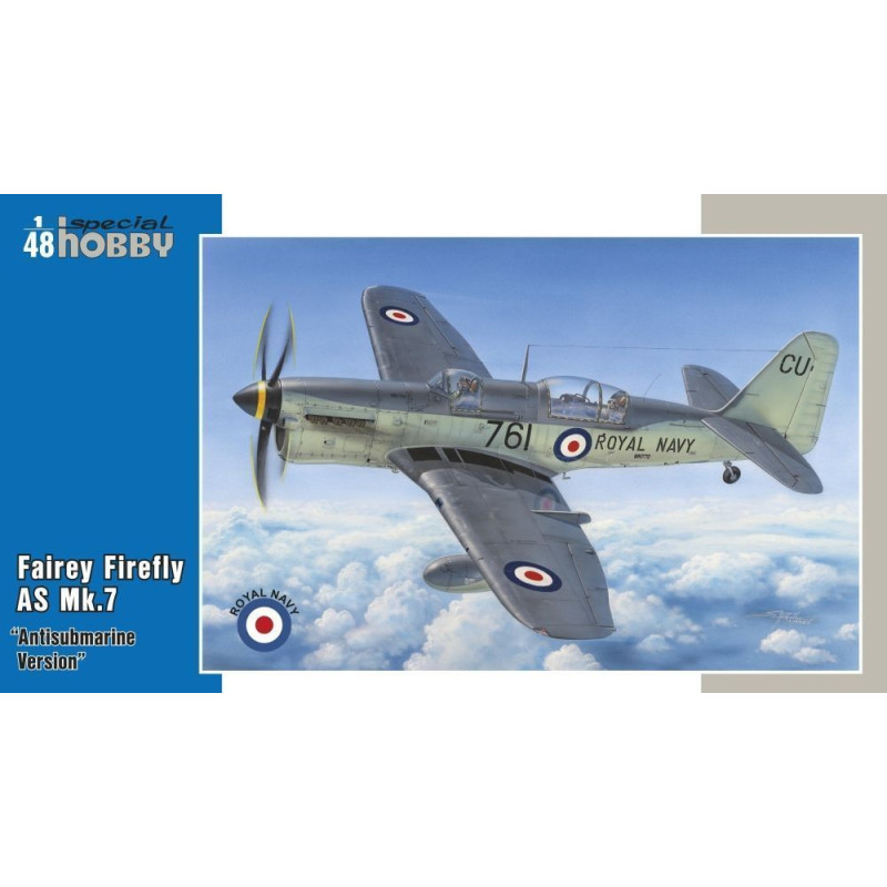 Fairey Firefly AS Mk.7 Antisubmarine version - 1/48 - SPECIAL HOBBY 100-SH48130