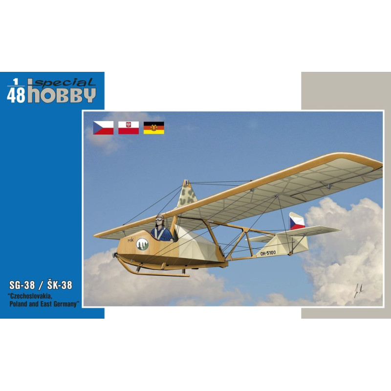 SG-38 / ŠK-38 Tchécoslovaquie, Pologne, RDA - 1/48 - SPECIAL HOBBY 100-SH48139