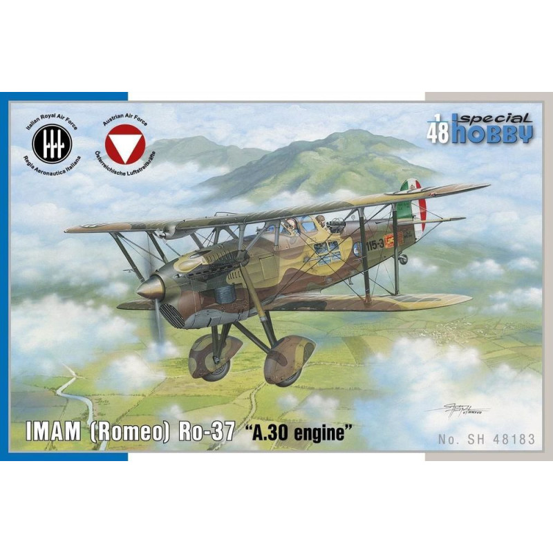 IMAM (Romeo) Ro.37 A30 engine - 1/48 - SPECIAL HOBBY 100-SH48183