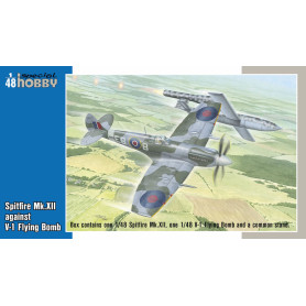 Spitfire Mk.XII contre bombe volante V-1 - 1/48 - SPECIAL HOBBY 100-SH48192