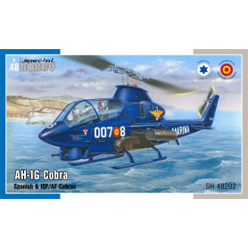 AH-1G Cobra Spanish and IDF/AF Cobras - 1/48 - SPECIAL HOBBY 100-SH48202