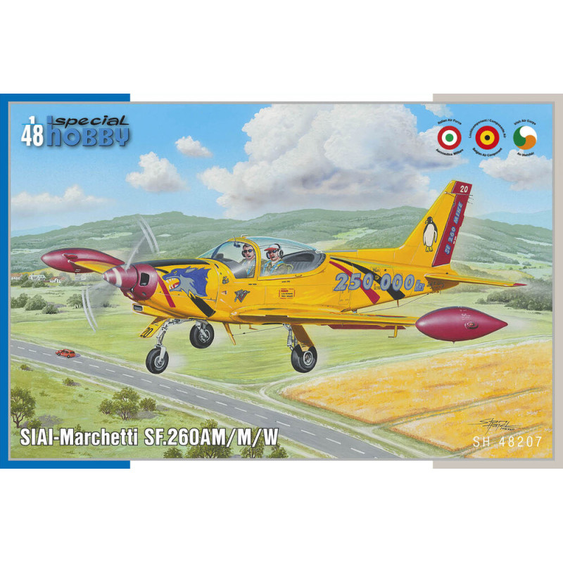 SIAI-Marchetti SF.260AM/M/W - 1/48 - SPECIAL HOBBY 100-SH48207