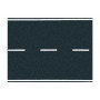 Feuille de route droite 1m / 66mm souple asphalte - HO 1/87 - NOCH 60706