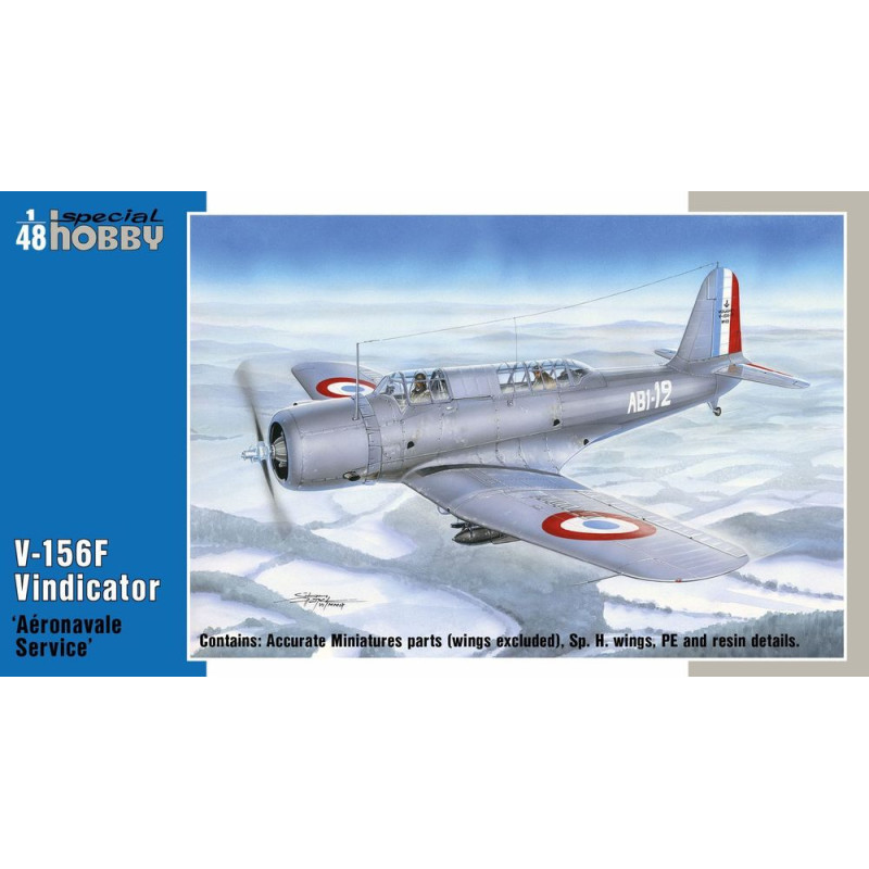 V-156F Vindicator 'Aéronavale Service' - 1/48 - SPECIAL HOBBY 100-SH48213