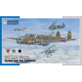 Fiat Br.20 Cicogna Bomber over Two Continents - 1/48 - SPECIAL HOBBY 100-SH48229