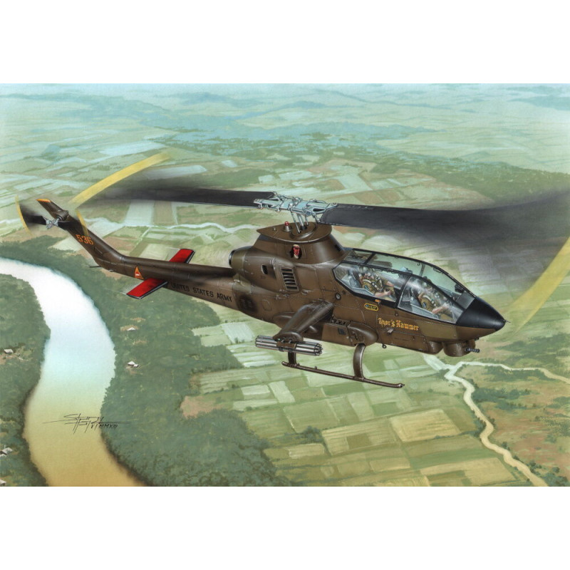 AH-1G Cobra Over Vietnam M-35 Hi-Tech - 1/48 - SPECIAL HOBBY 100-SH48230