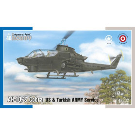 AH-1Q/S Cobra « US and Turkish Army Service » - 1/48 - SPECIAL HOBBY 100-SH48232