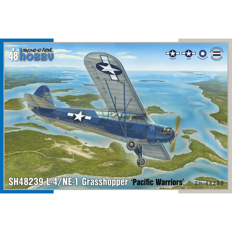 L-4/NE-1 Grasshopper 'Pacific Warriors' - 1/48 - SPECIAL HOBBY 100-SH48239