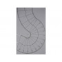 Route courbe souple gris asphalte 40 mm - N 1/160 - NOCH 34201