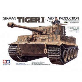 TIGER I allemand milieu de production WWII - 1/35 - Tamiya 35194