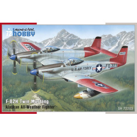 F-82H Twin Mustang Alaskan All Weather - 1/72 - SPECIAL HOBBY 100-SH72203
