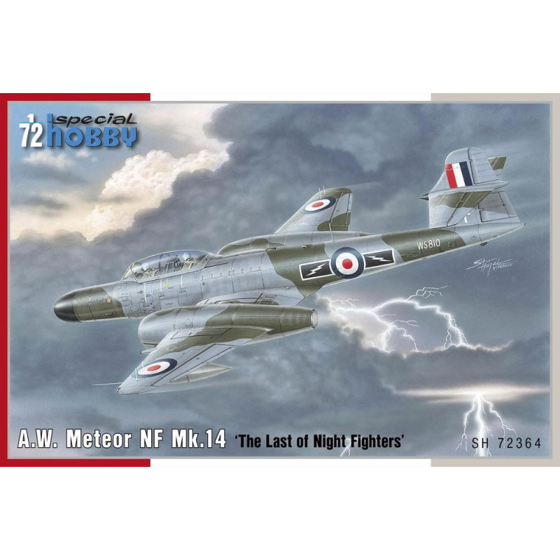 Meteor NF Mk.14 Last of Night Fighters - 1/72 - SPECIAL HOBBY 100-SH72364