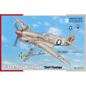 P-40K-1/5 Warhawk « Short Fuselage » - 1/72 - SPECIAL HOBBY 100-SH72379