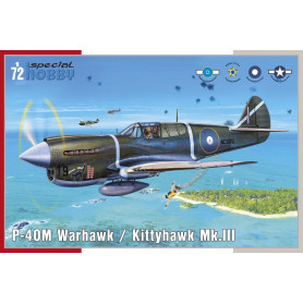 P-40M Warhawk / Kittyhawk Mk.III - 1/72 - SPECIAL HOBBY 100-SH72382
