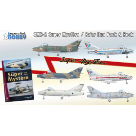 SMB-2 Super Mystère / Sa'ar Duo Pack et livre - 1/72 - SPECIAL HOBBY 100-SH72417
