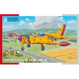 SIAI-Marchetti SF-260M/AM/W - 1/72 - SPECIAL HOBBY 100-SH72418