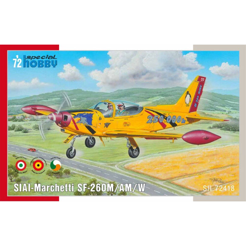 SIAI-Marchetti SF-260M/AM/W - 1/72 - SPECIAL HOBBY 100-SH72418