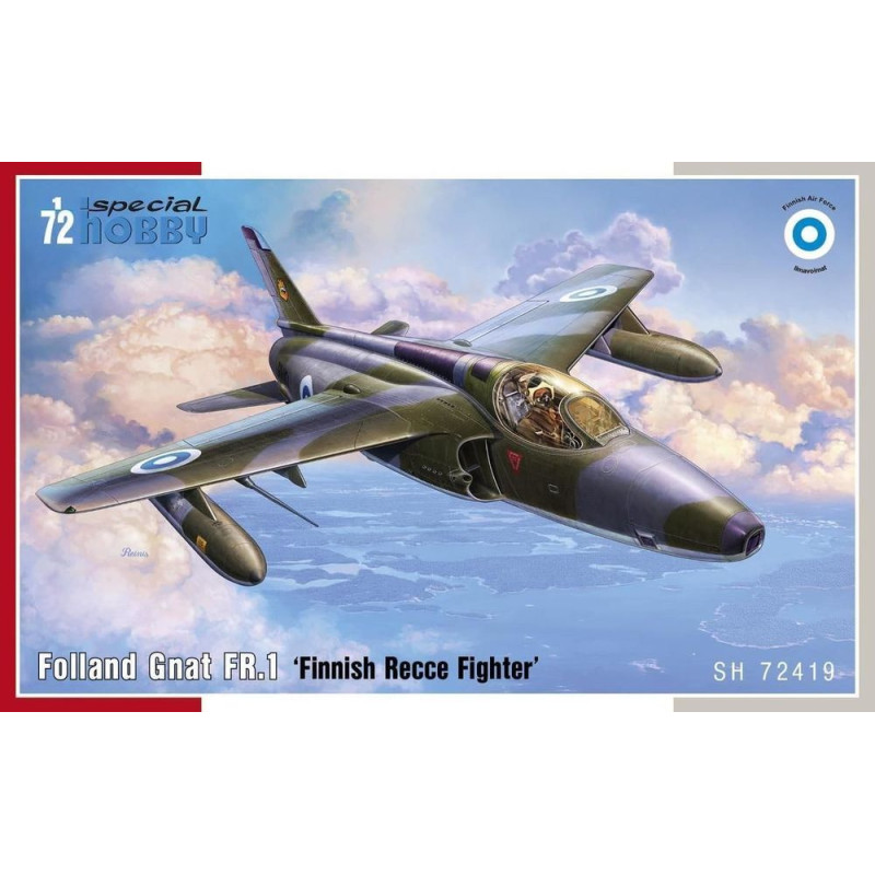 Folland Gnat FR.1 Finnish Recce Fighter - 1/72 - SPECIAL HOBBY 100-SH72419
