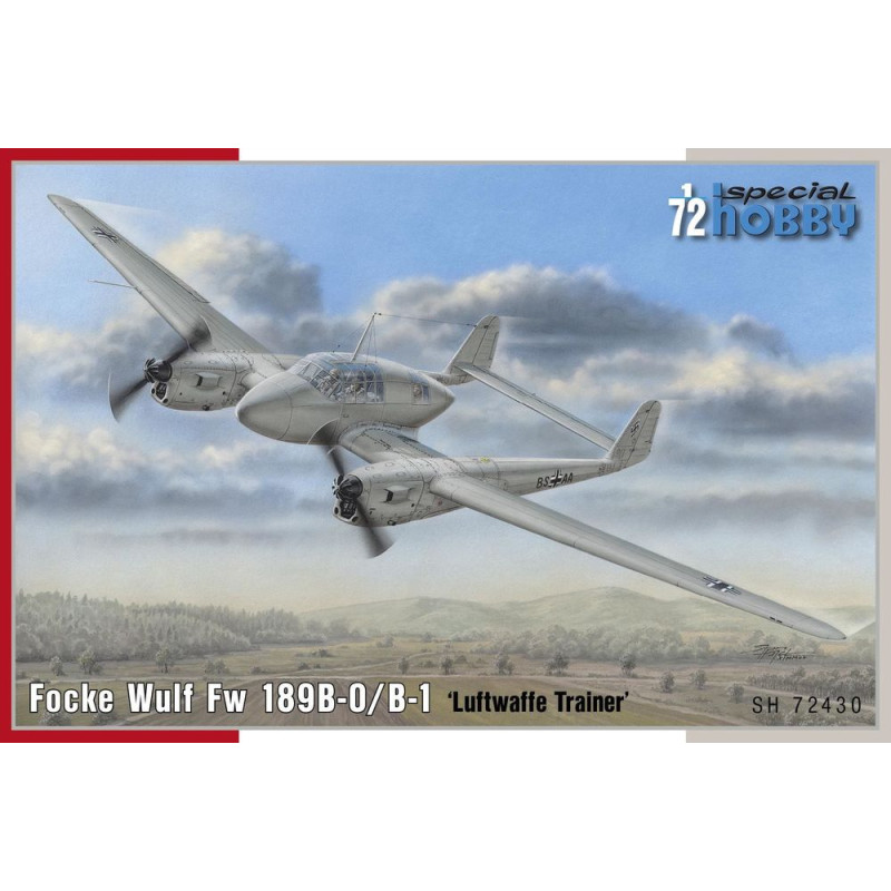 Fw 189B-0/B-1 Uhu Trainer - 1/72 - SPECIAL HOBBY 100-SH72430