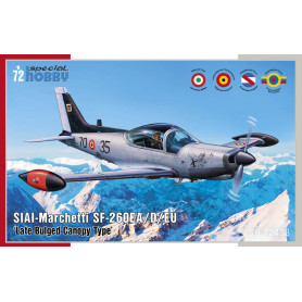 SF-260EA/D/EU verrière bombée tardive - 1/72 - SPECIAL HOBBY 100-SH72433